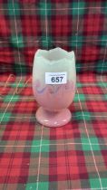 VASART GLASS LAMP SIGNED