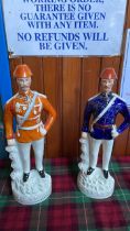 2 STAFFORDSHIRE FIGURES G GORDON (AF)