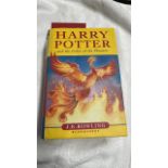 BOOK-FIRST EDITION HARRY POTTER & THE ORDER OF THE PHOENIX