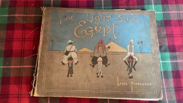 BOOK THE LIGHTSIDE OF EGYPT BY LANCE THACKLRAY (AF)
