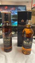 FAMOUSE GROUSE & BELLS -BOTH 70CL 40%