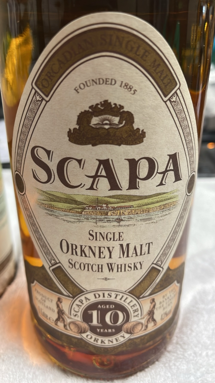 10 Y O SCAPA 1LTR 43% - Image 3 of 9