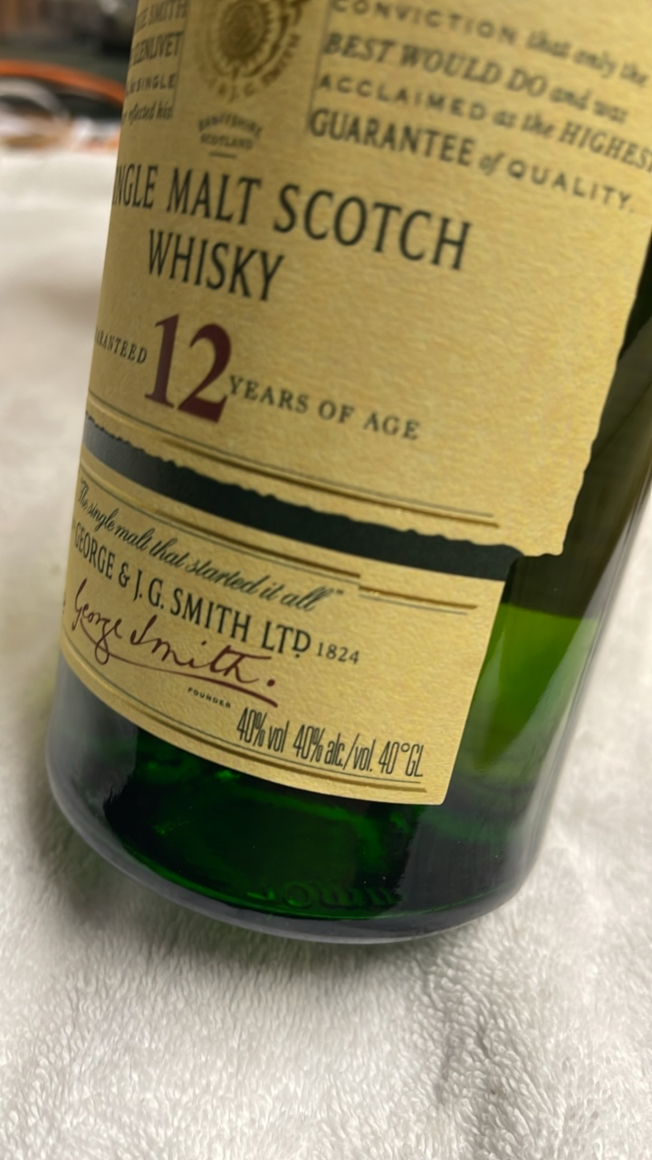 12 Y O GLENLIVET 70CL 40% - Image 4 of 5