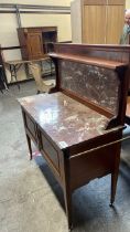 INLAID MARBLE TOP WASH STAND(AF)