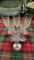 BOX 6 WATERFORD CRYSTAL GLASSES