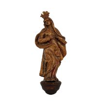 BILDSCHNITZER 18./19. Jh., "Madonna Immaculata",