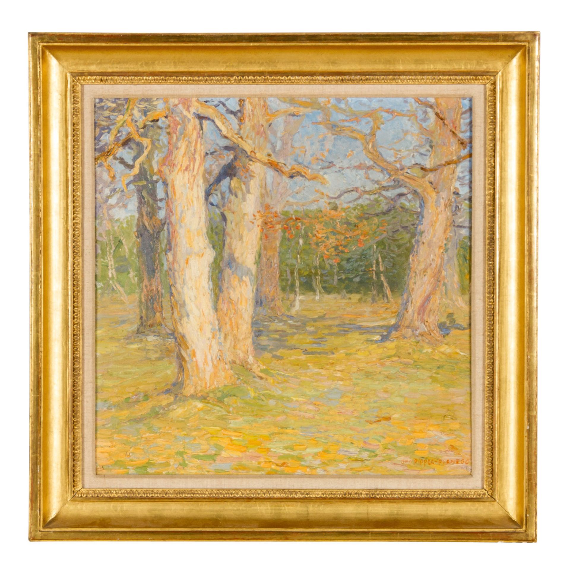 PIPPEL, OTTO (1878-1960), "Sommerliche Waldlichtung", - Bild 2 aus 4