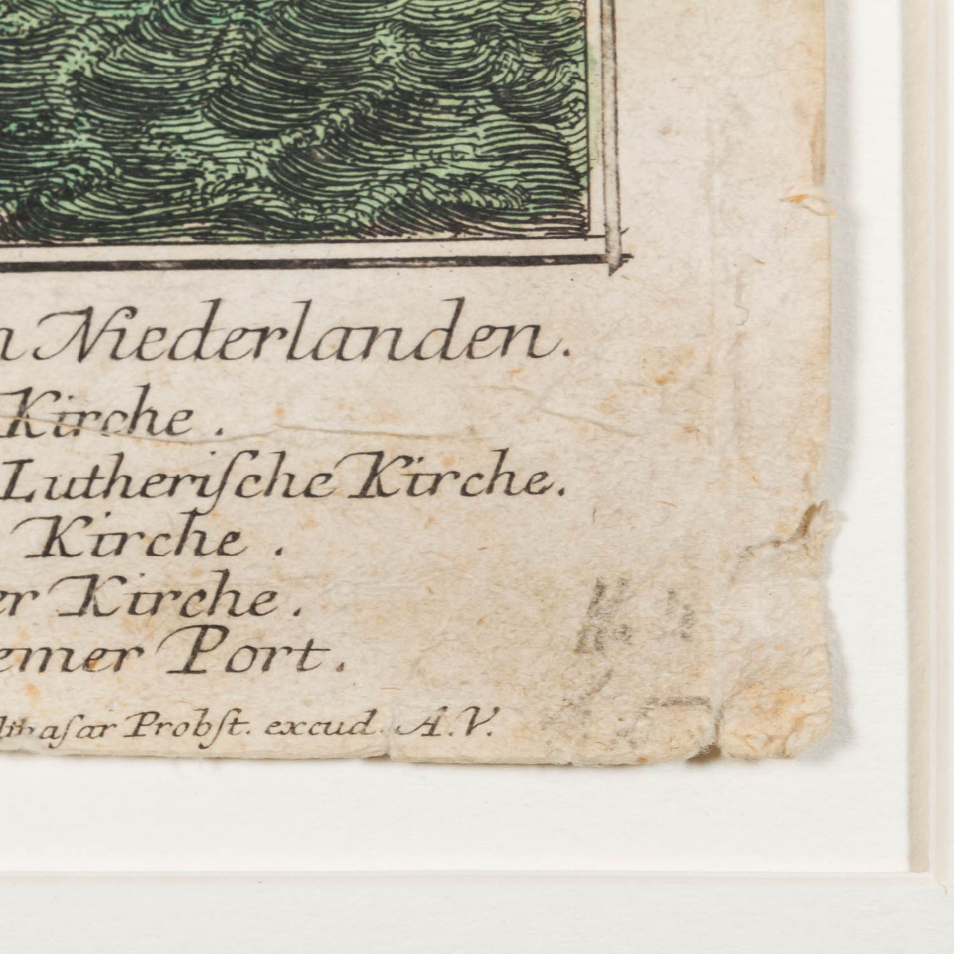 PROBST, GEORG BALTHASAR (1732-1801) "Ansich von Amsterdam" - Bild 4 aus 6