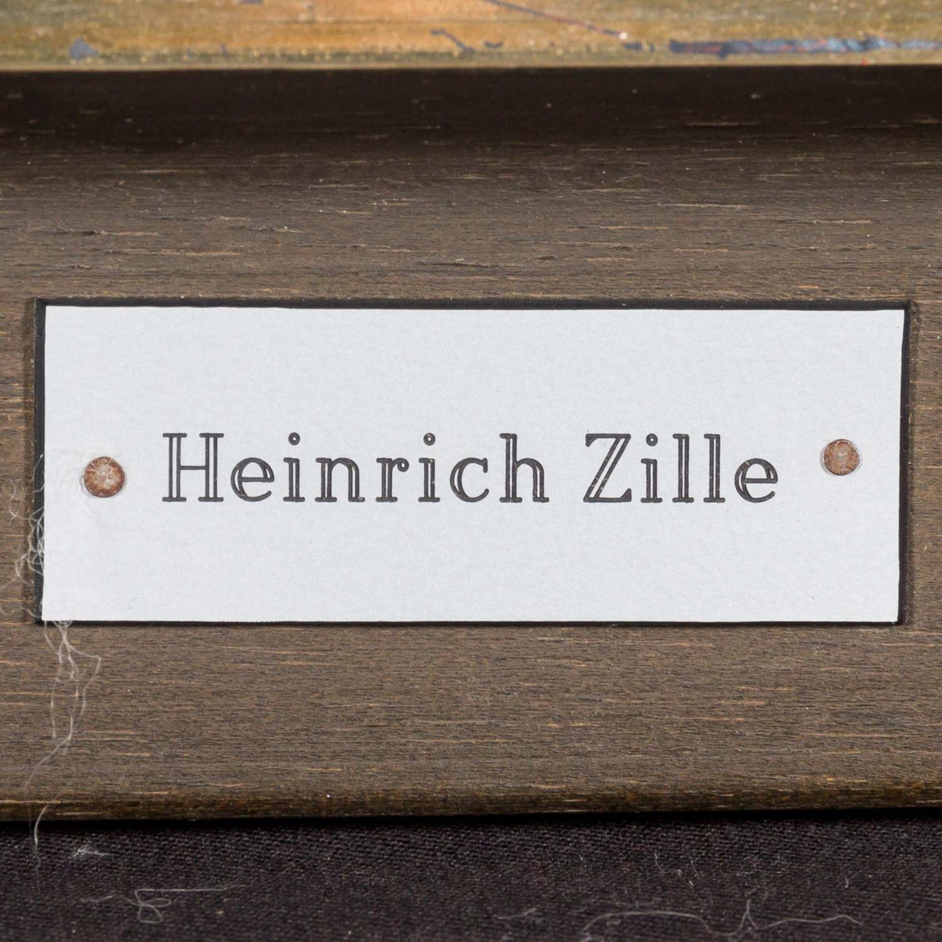 ZILLE, HEINRICH (1858-1929" "die Braut" - Image 3 of 6