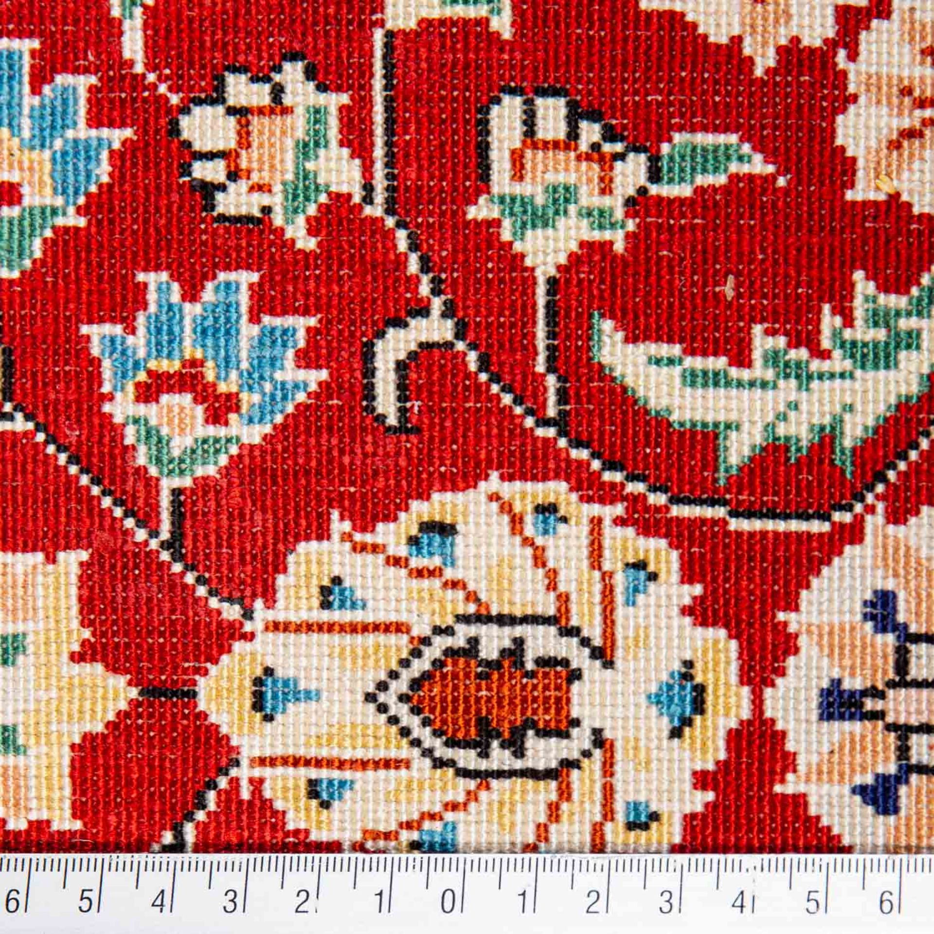 Orientteppich aus Seide. HEREKE, 21. Jh., 230x169 cm. - Bild 4 aus 4