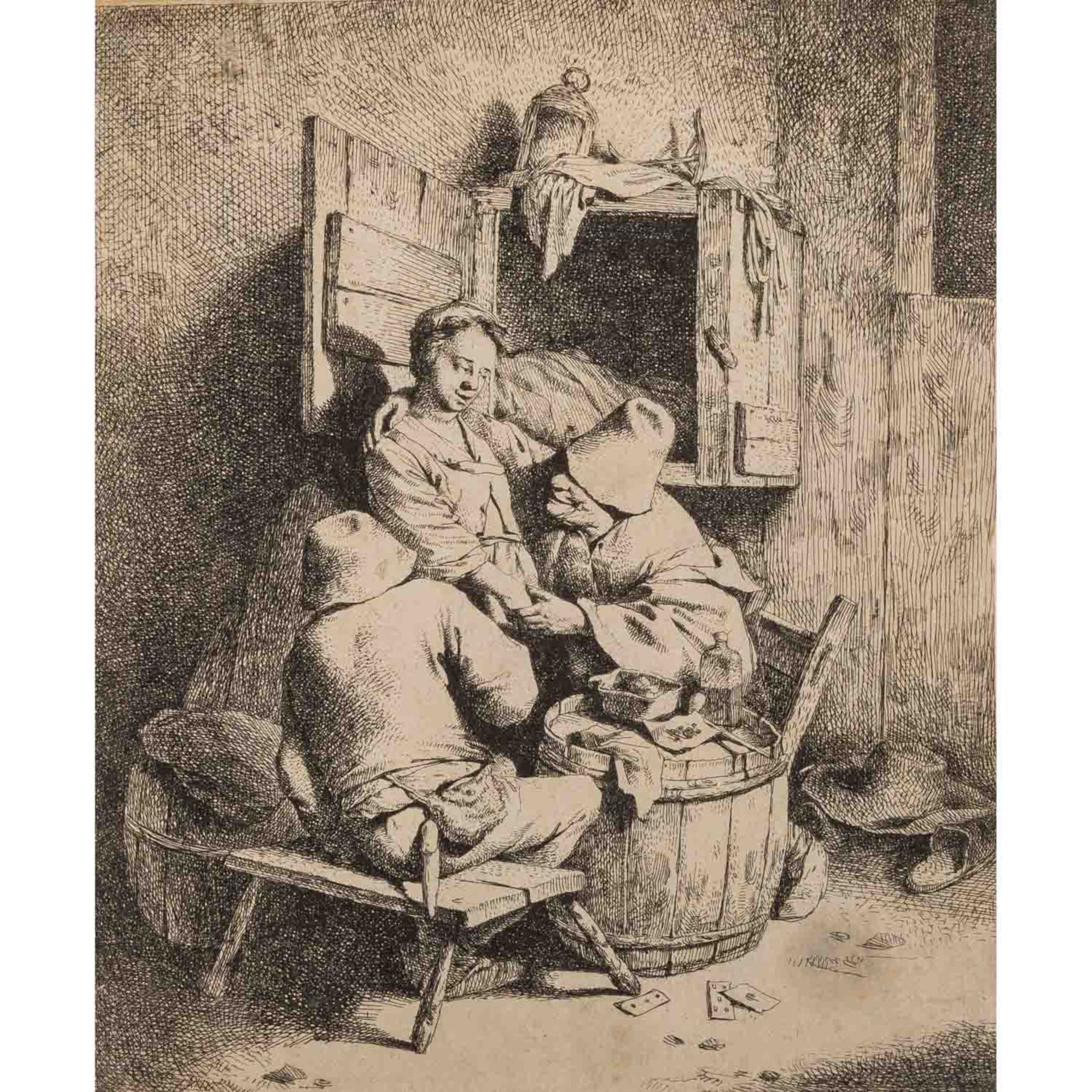 BEGA, CORNELIS (um 1620 - 1664), "Die junge Wirtin",