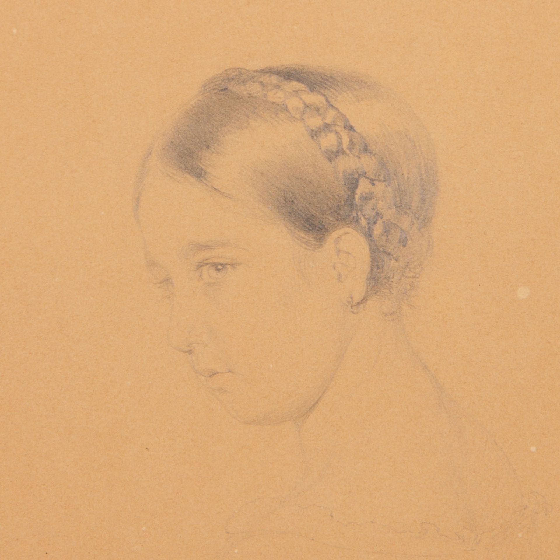 GAUPMANN, RUDOLF (1815-1877), STUDIENZEICHNUNGEN, - Bild 8 aus 10