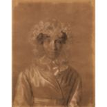 ZUGESCHRIEBEN ENDER, THOMAS (1793-1875), Brustbildnis einer Frau,