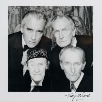 O'NEILL, TERRY (1938-2019), Foto 'Christopher Lee, Vincent Price, John Carradine und Peter Cushing',