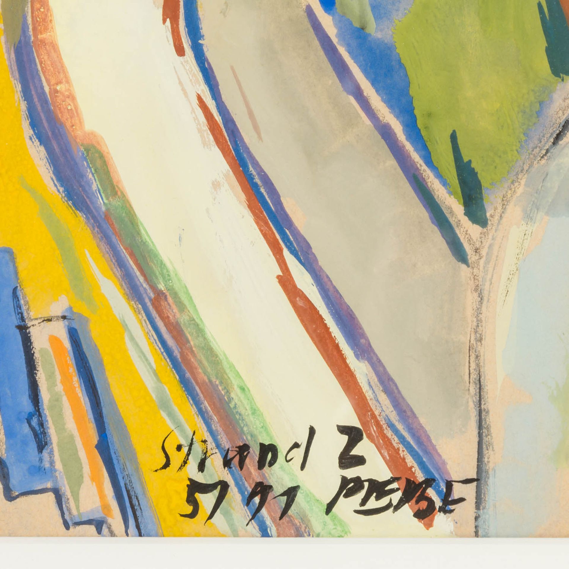 BADER, PAUL (1928 - 2019) "Strand 2" - Image 3 of 4