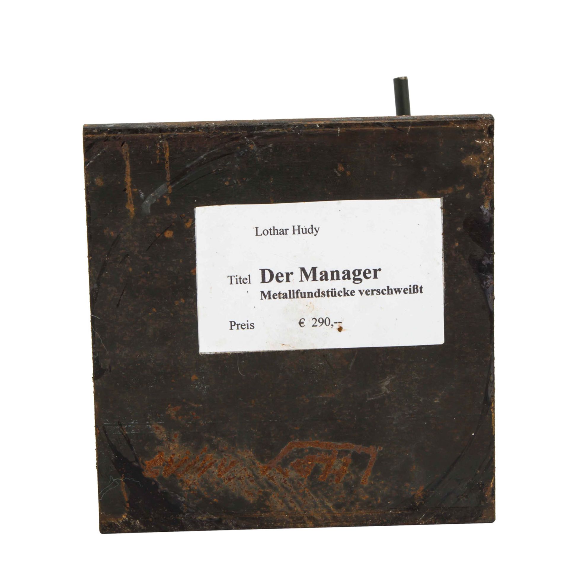 HUDY, LOTHAR (Calwer Künstler), "Der Manager", - Bild 7 aus 7
