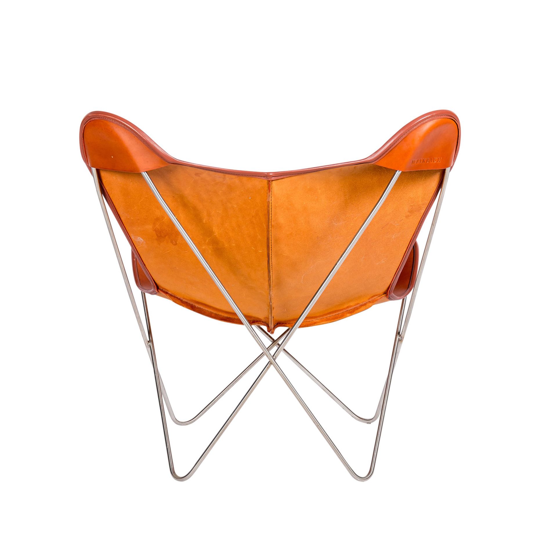 HARDOY, FERRARI, „Butterfly Chair mit Ottomane“, Design des 20. Jh., - Image 2 of 4