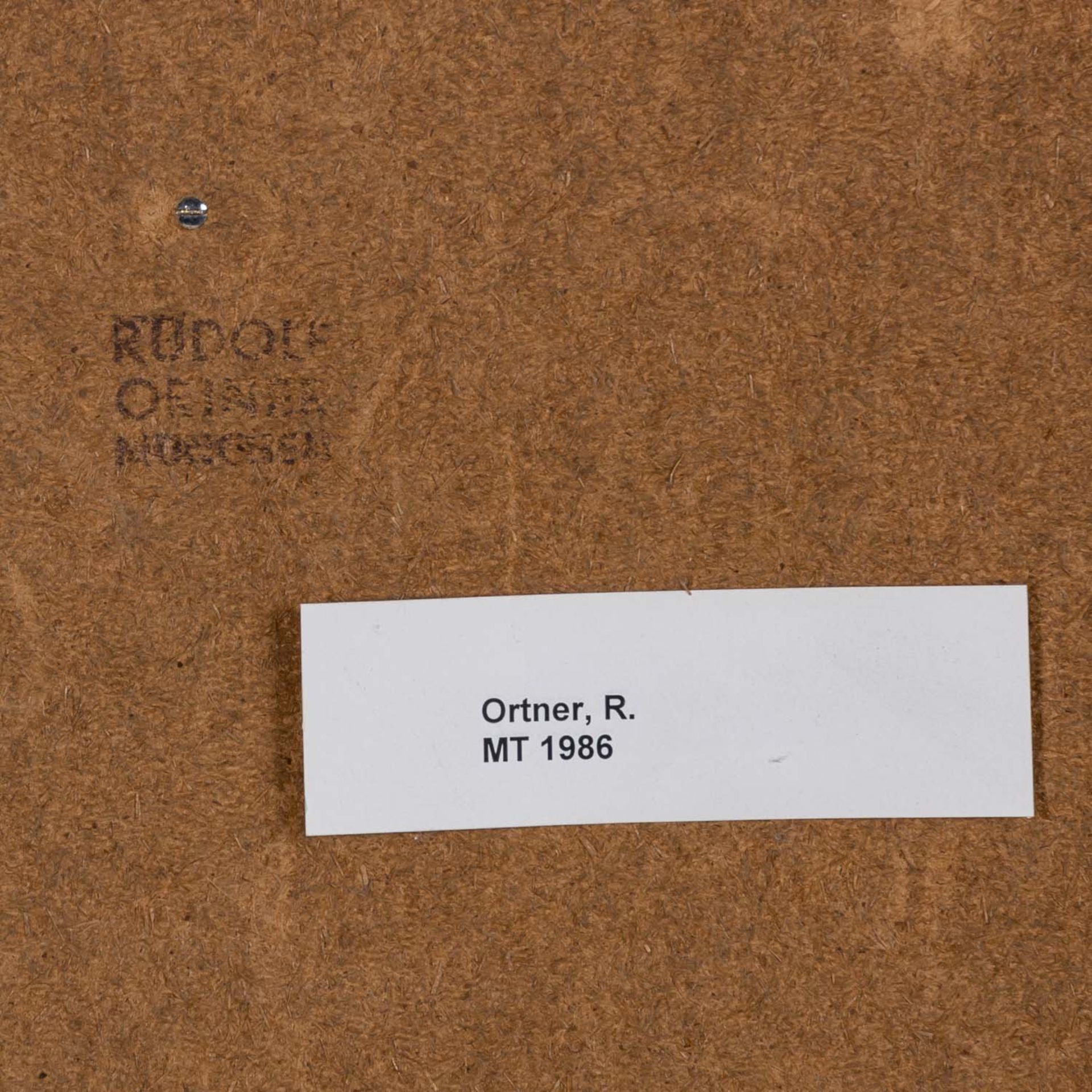 ORTNER, RUDOLF (1912-1997) Komposition, 1986,  - Bild 6 aus 6
