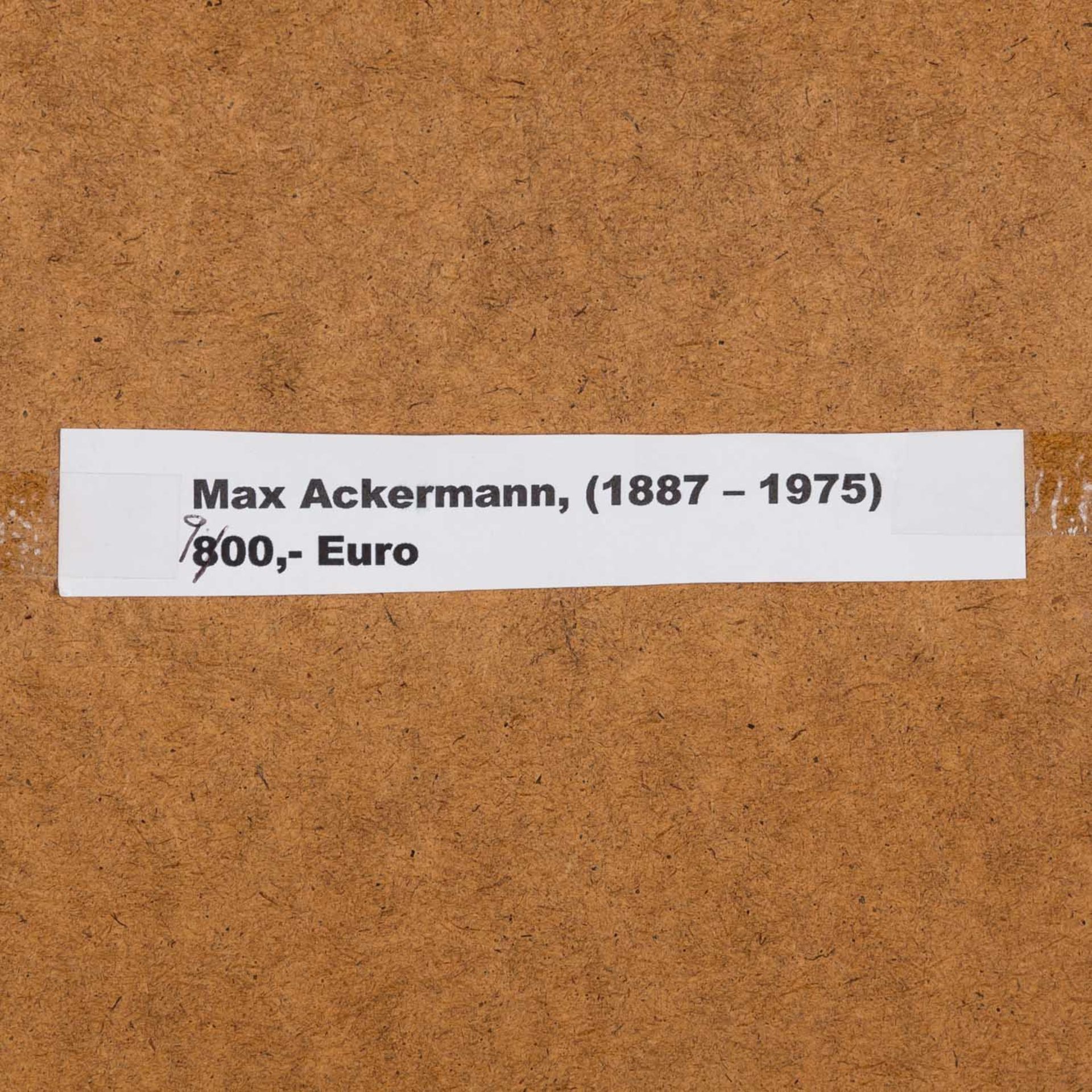 ACKERMANN, MAX (1887-1975), "Lebhaft Bewegtes", 1960, - Image 7 of 8