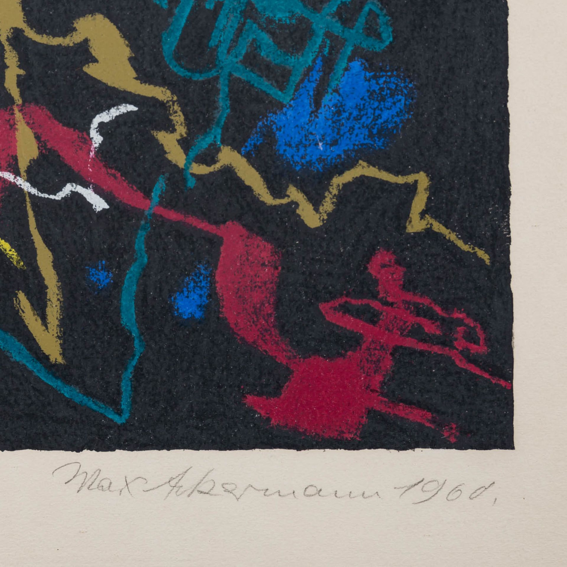 ACKERMANN, MAX (1887-1975), "Lebhaft Bewegtes", 1960, - Image 4 of 8