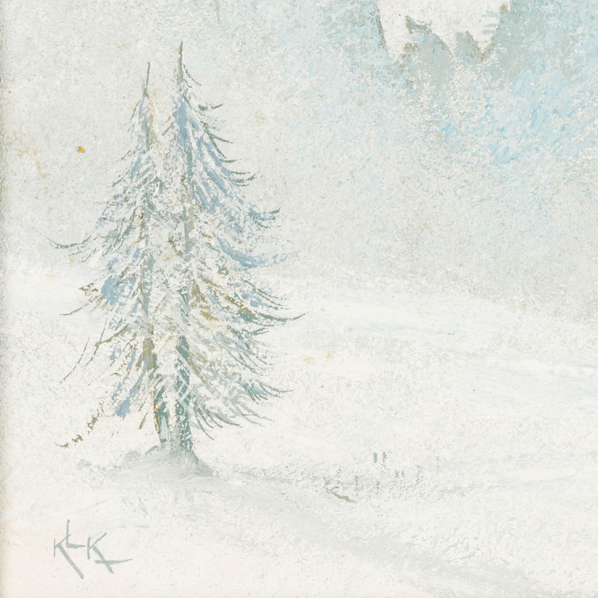 KÜHNLE, KARL LUDWIG (1900-1981), Schneelandschaft - Image 3 of 4