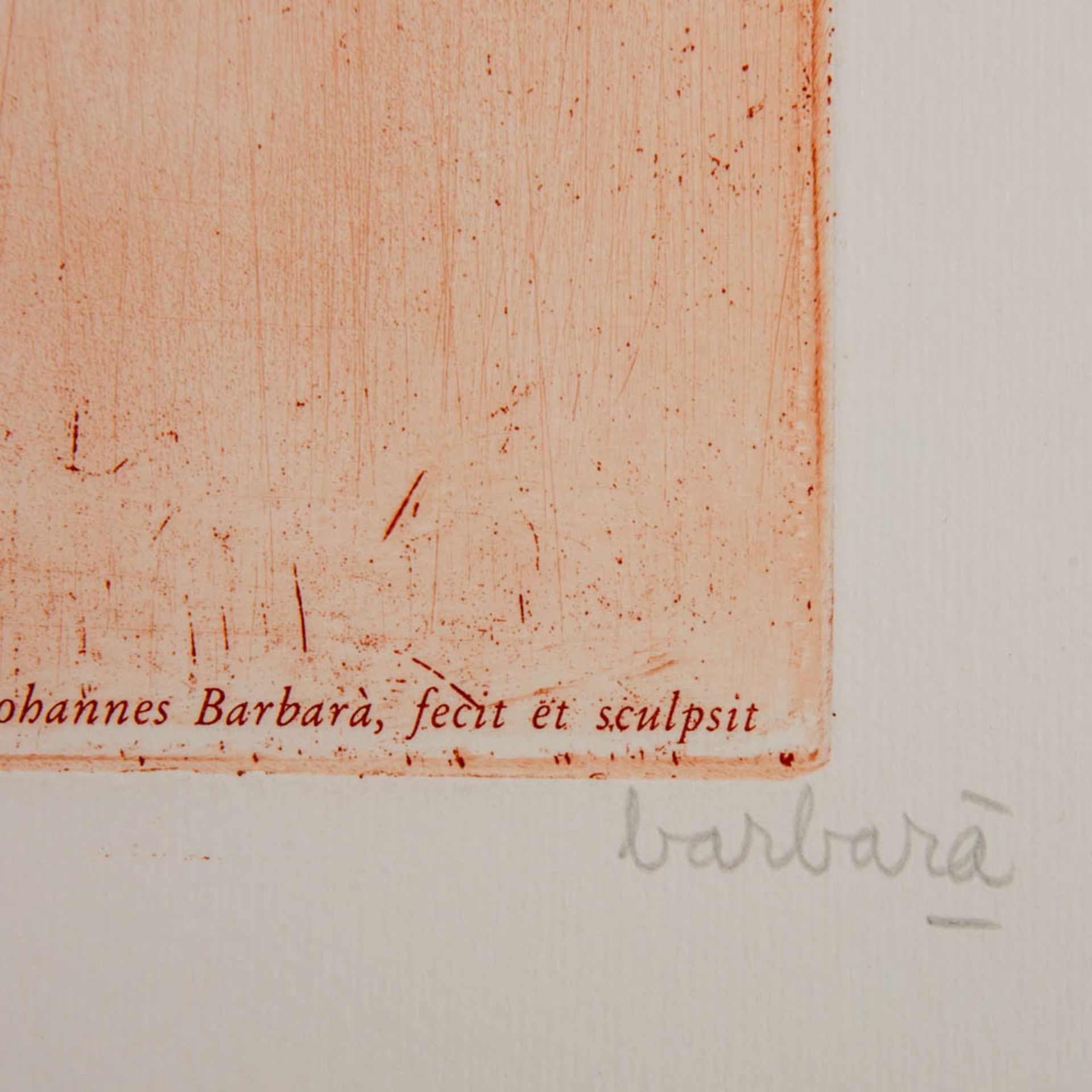 BARBARÀ, JOAN (1927) "Oskar Kokoschka" 1977 - Bild 3 aus 4