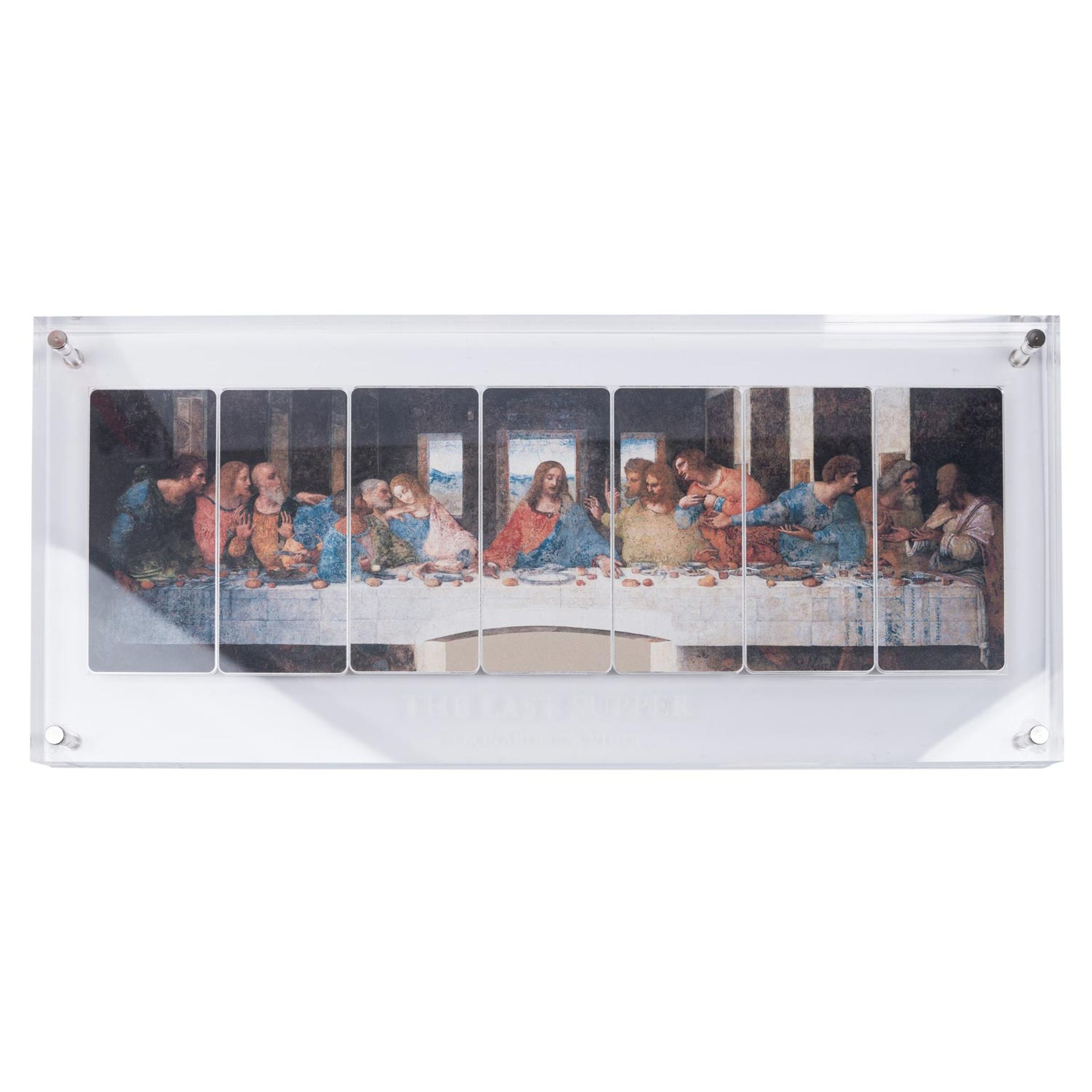 GIANTS OF ARTS - "The Last Supper" von Leonardo Da Vinci, 999 Silber, 2012, - Image 2 of 5