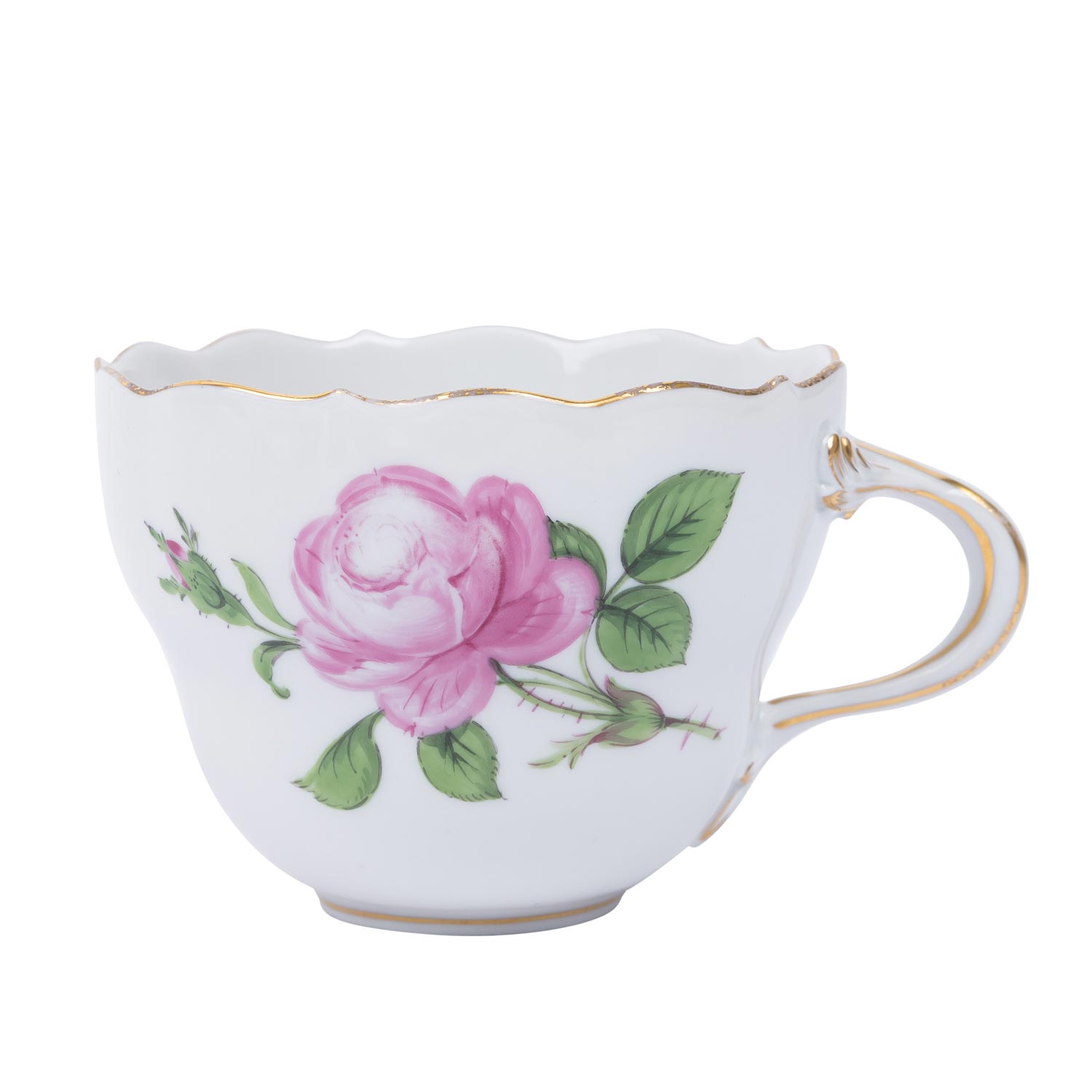 MEISSEN 5 Serviceteile 'Rote Rose', 2. Wahl, 20. Jh. - Image 4 of 5