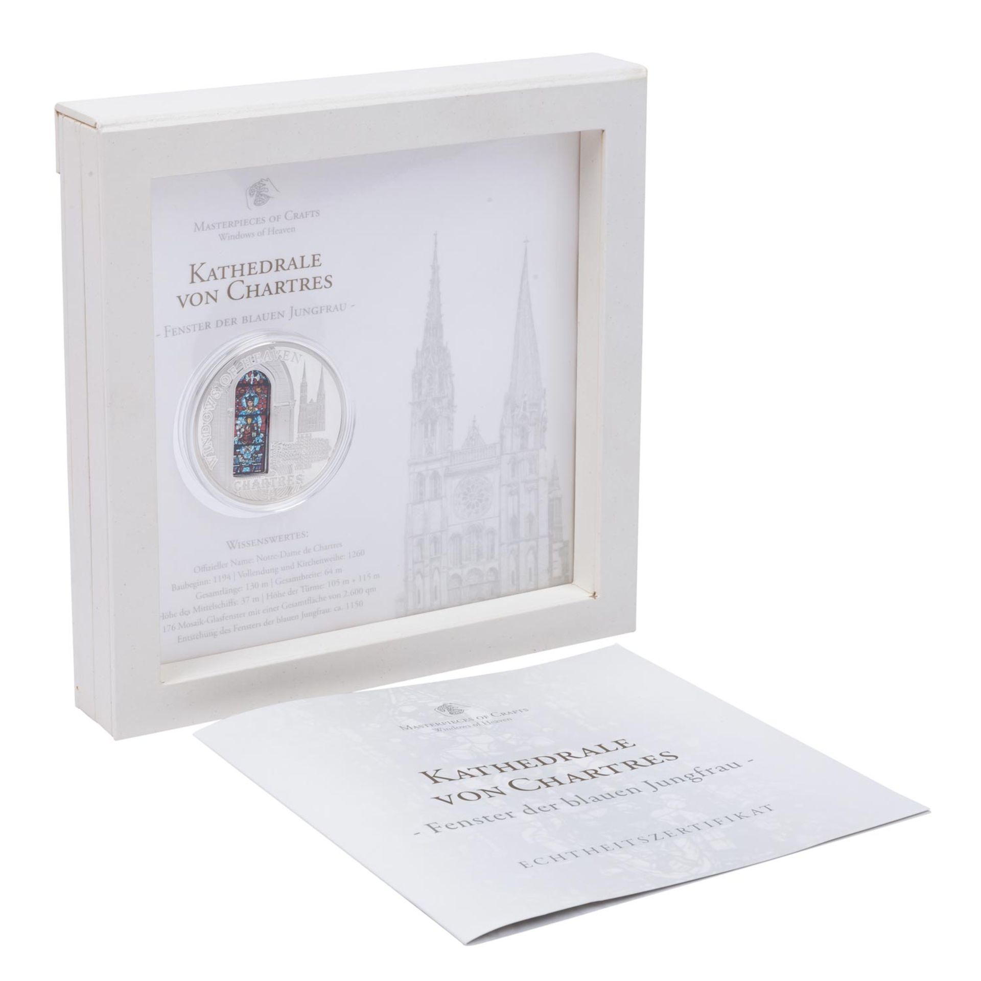 MASTERPIECES OF CRAFTS - Kathedrale von Chartres, 925 Silber, 2013,