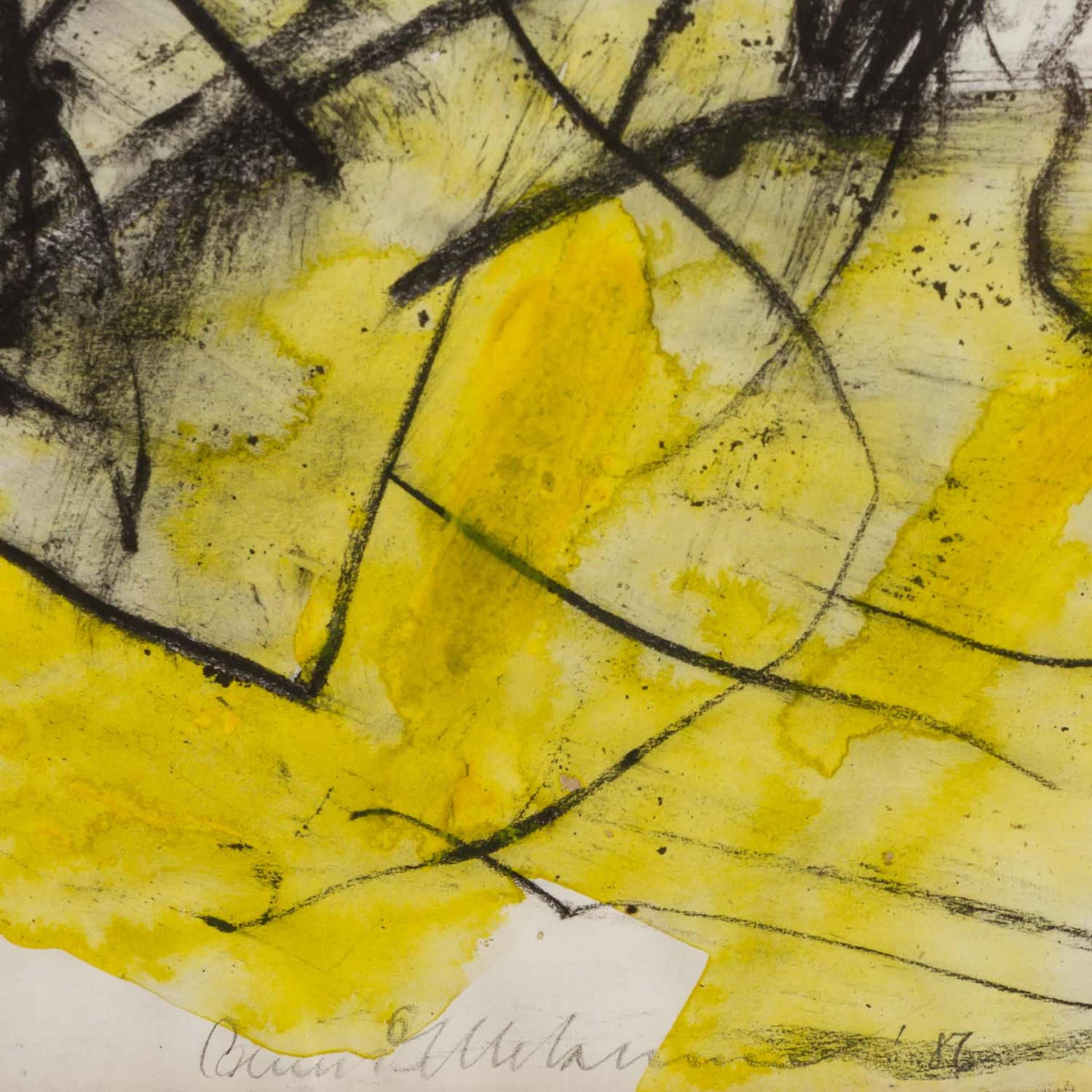 LEBERER, CAMILL (geb. 1953), 4 abstrakte Kompositionen, - Image 9 of 11