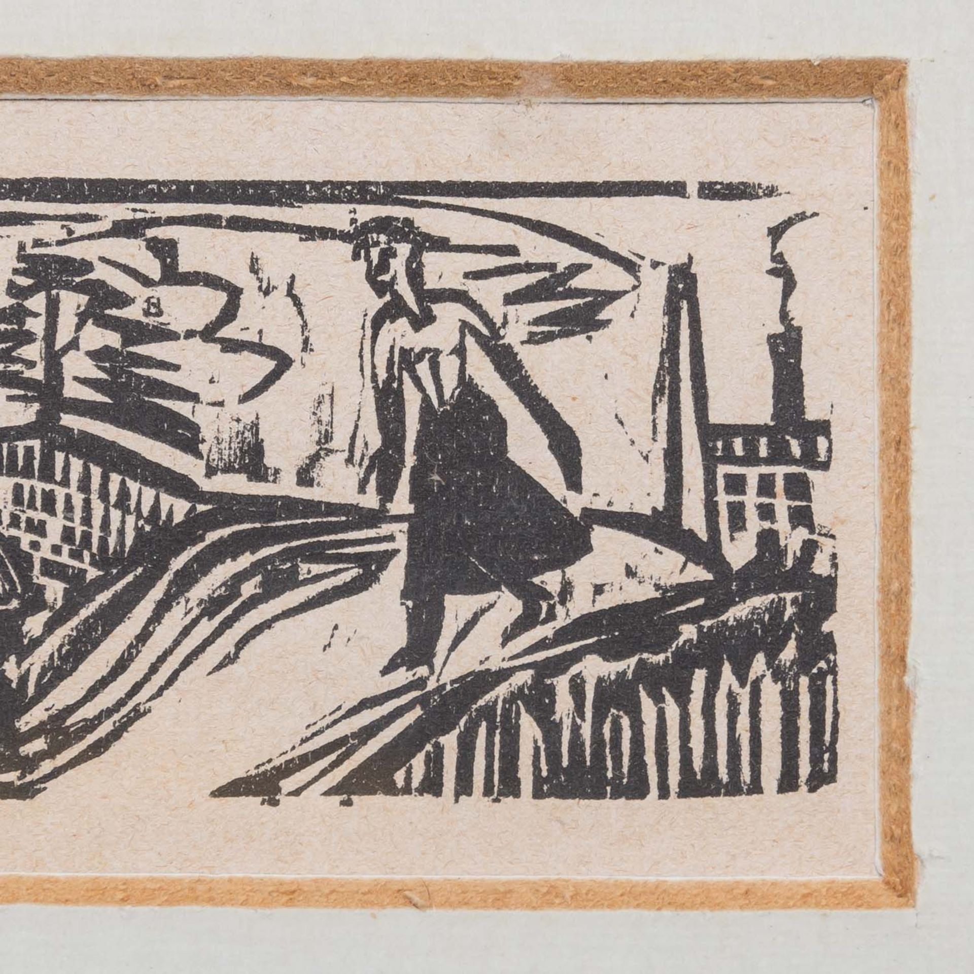 KIRCHNER, ERNST LUDWIG (1880 - 1938), "Der Festbauer", 1922/1923,  - Bild 3 aus 4