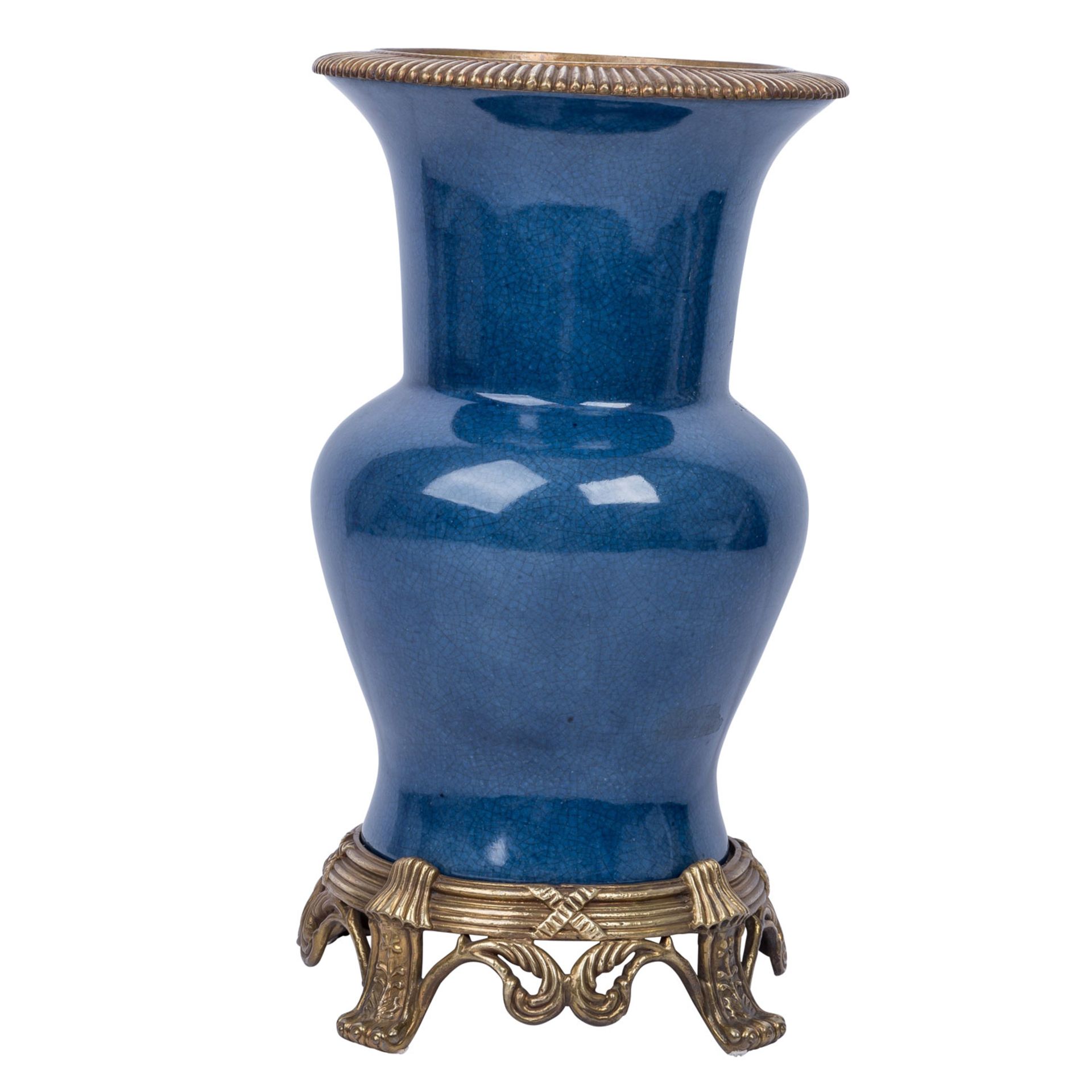 Vase aus Keramik. CHINA, 20. Jh. - Image 4 of 7