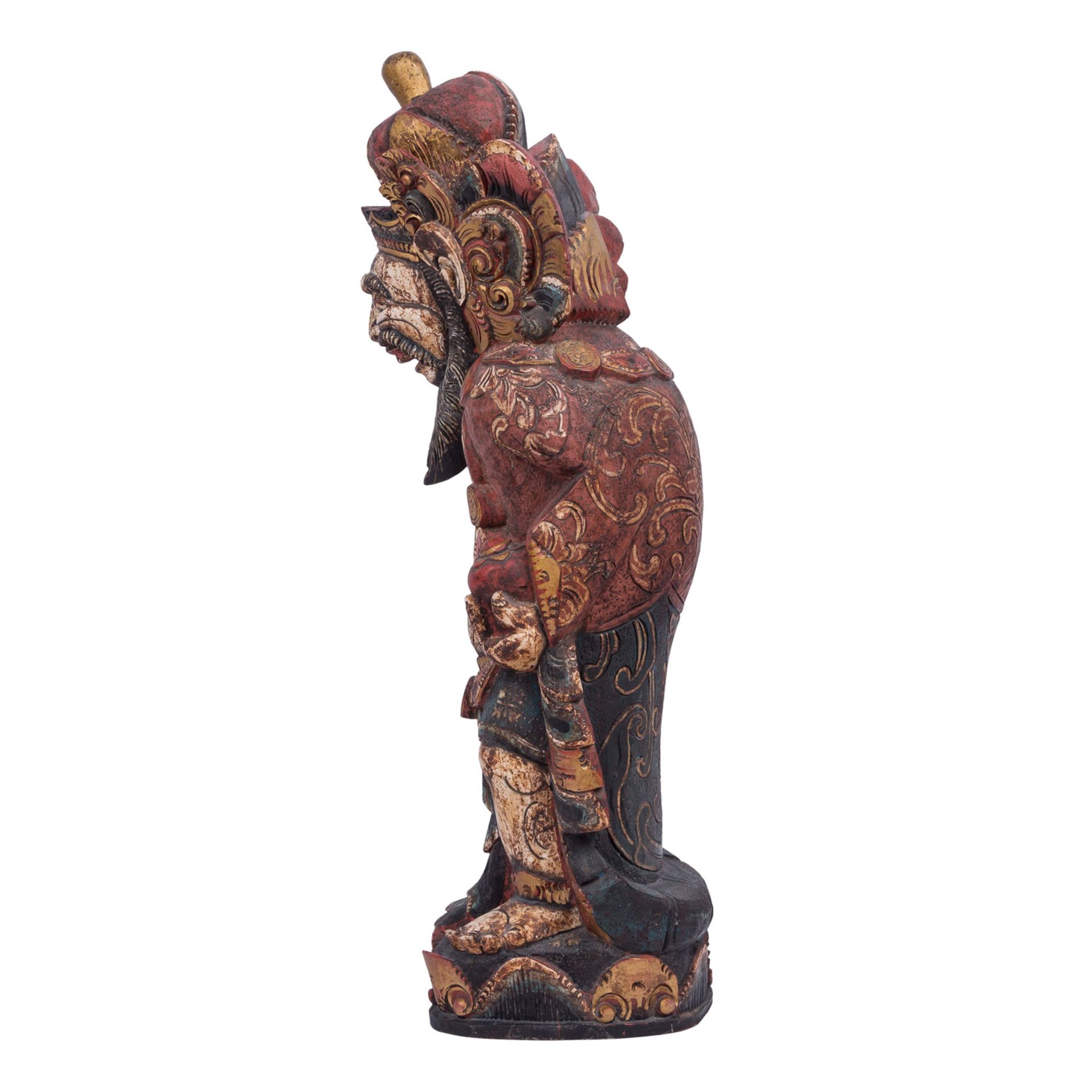 Skulptur einer mythologischen Figur. BALI/INDONESIEN, wohl um 1900. - Image 5 of 9