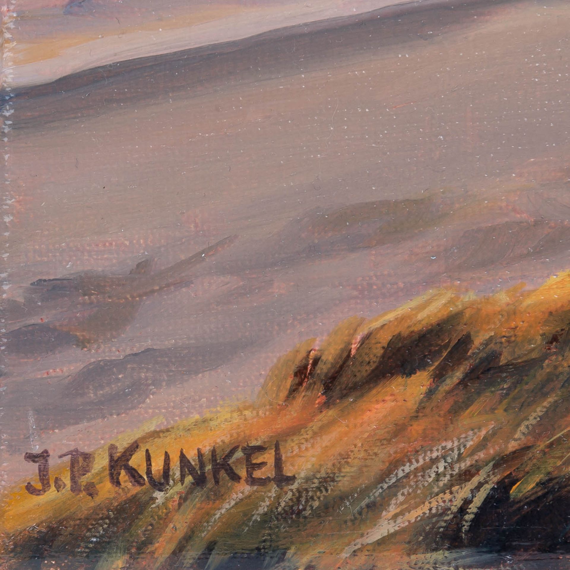 KUNKEL, JEAN-PIERRE (geb. 1950), "Steg Wenningstedt", 2019, - Image 2 of 5