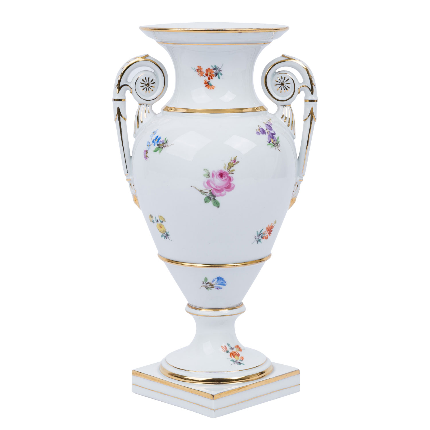 MEISSEN Amphorenvase, 1. Wahl, vor 1924. - Image 3 of 7