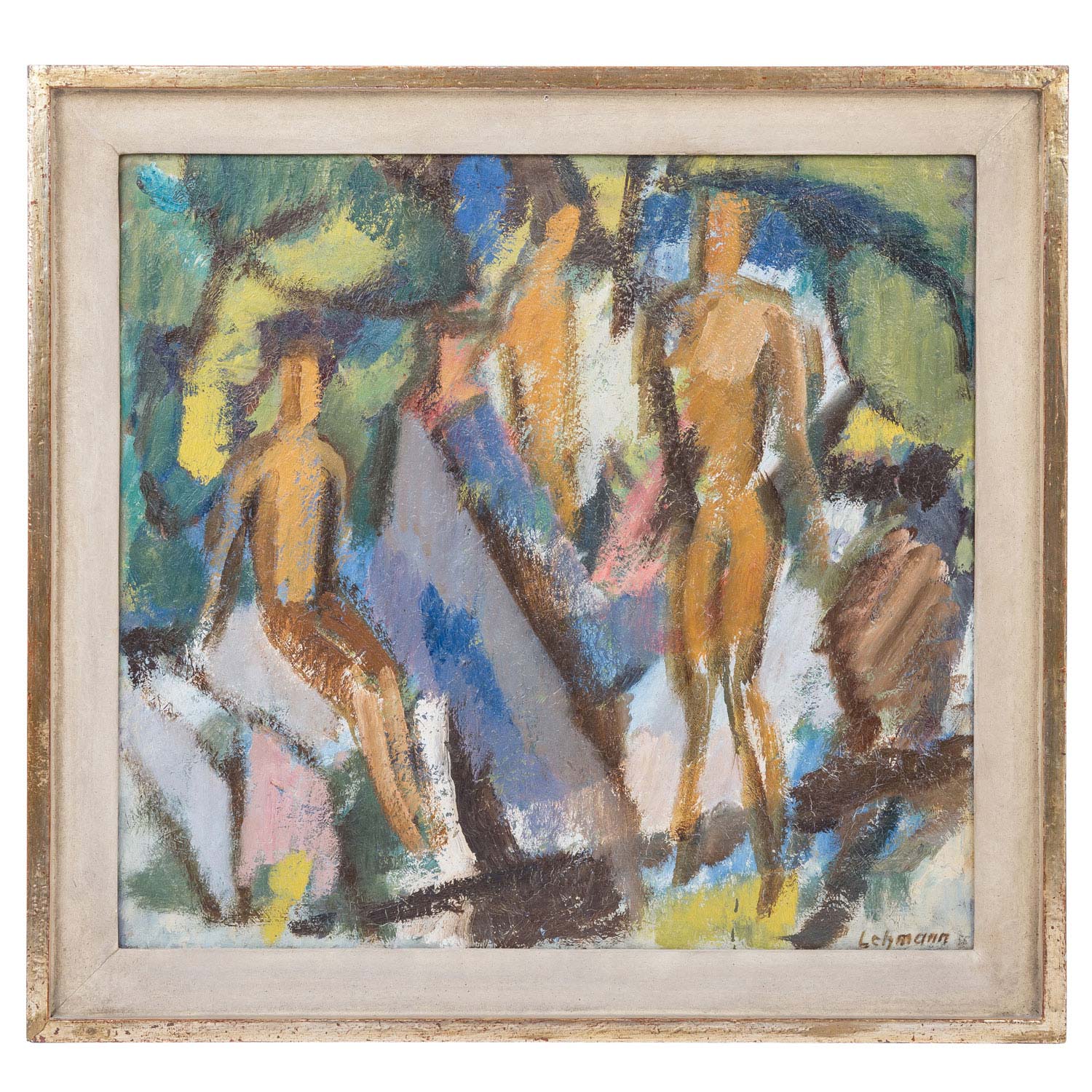 LEHMANN, ALFRED (1899-1979), "Figuren", 1958, - Image 2 of 4