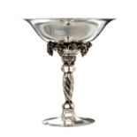 GEORG JENSEN Aufsatzschale groß 'Grape', 925 Silber, 1920,