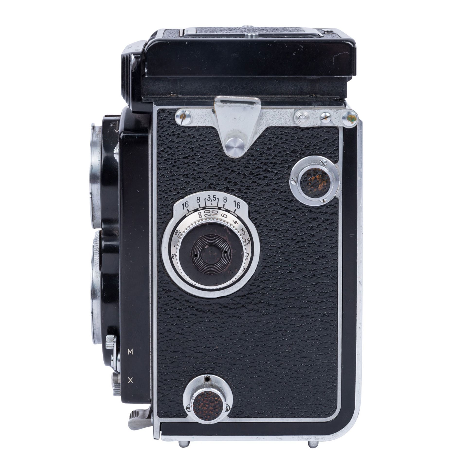 KAMERA ROLLEIFLEX 3,5 A, & „Das Rolleiflex Buch“, - Image 3 of 9