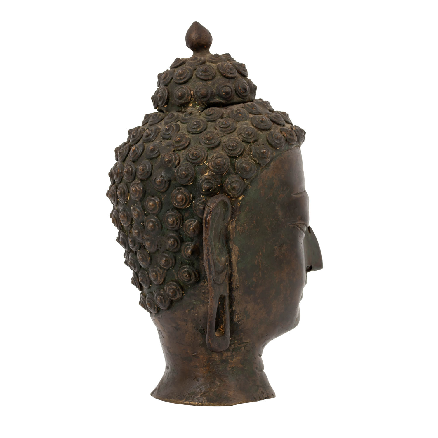 Buddhakopf. CHINA. Qing-Dynastie (1644-1912). - Image 4 of 9