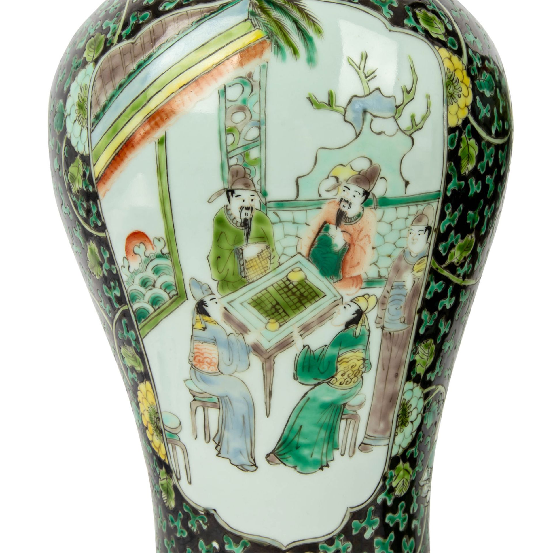 Paar Famille noire-Vasen. CHINA, - Image 2 of 11