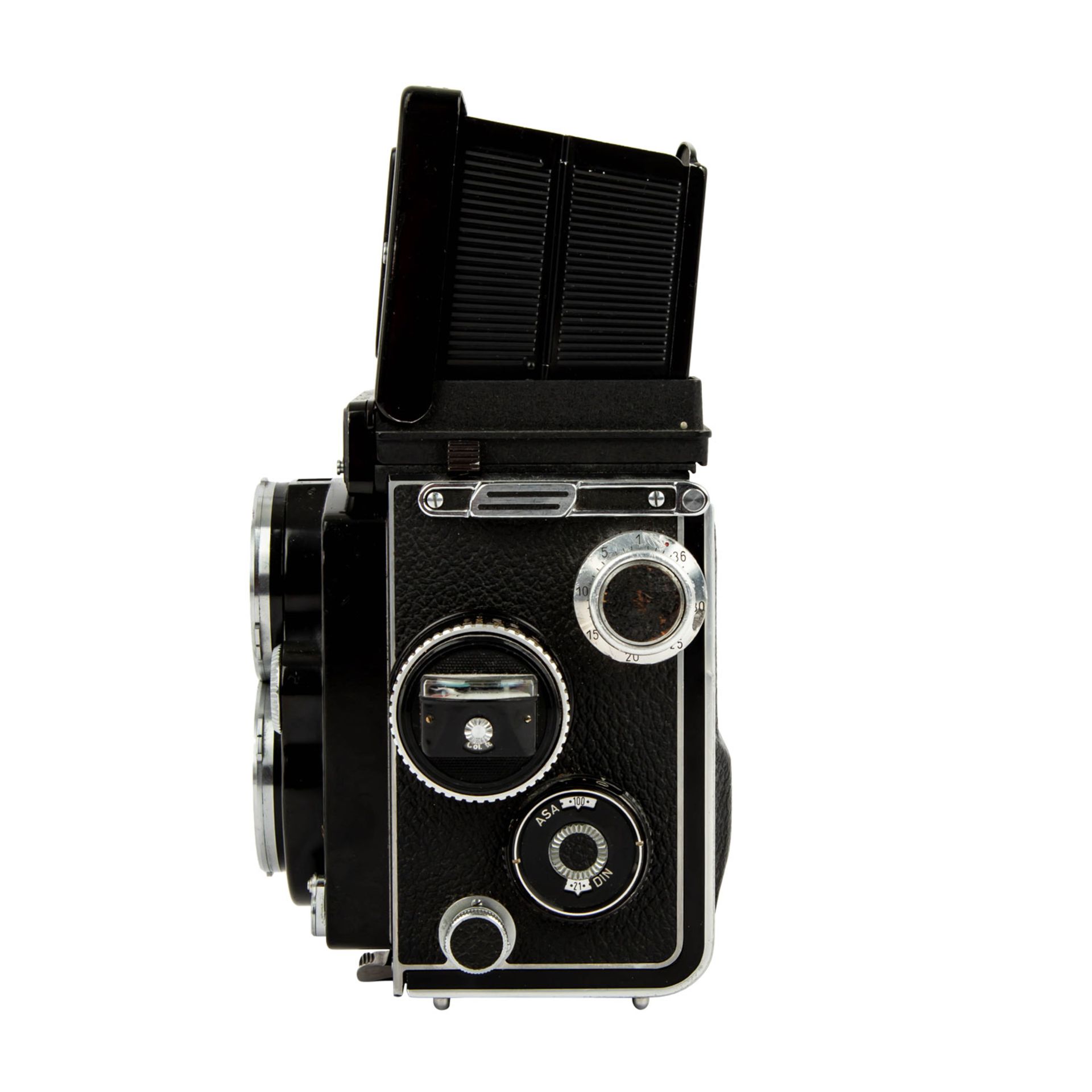 KAMERA ROLLEIFLEX 2,8F, - Image 4 of 9