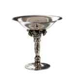 GEORG JENSEN Aufsatzschale klein 'Grape', 925 Silber, 20. Jh.,