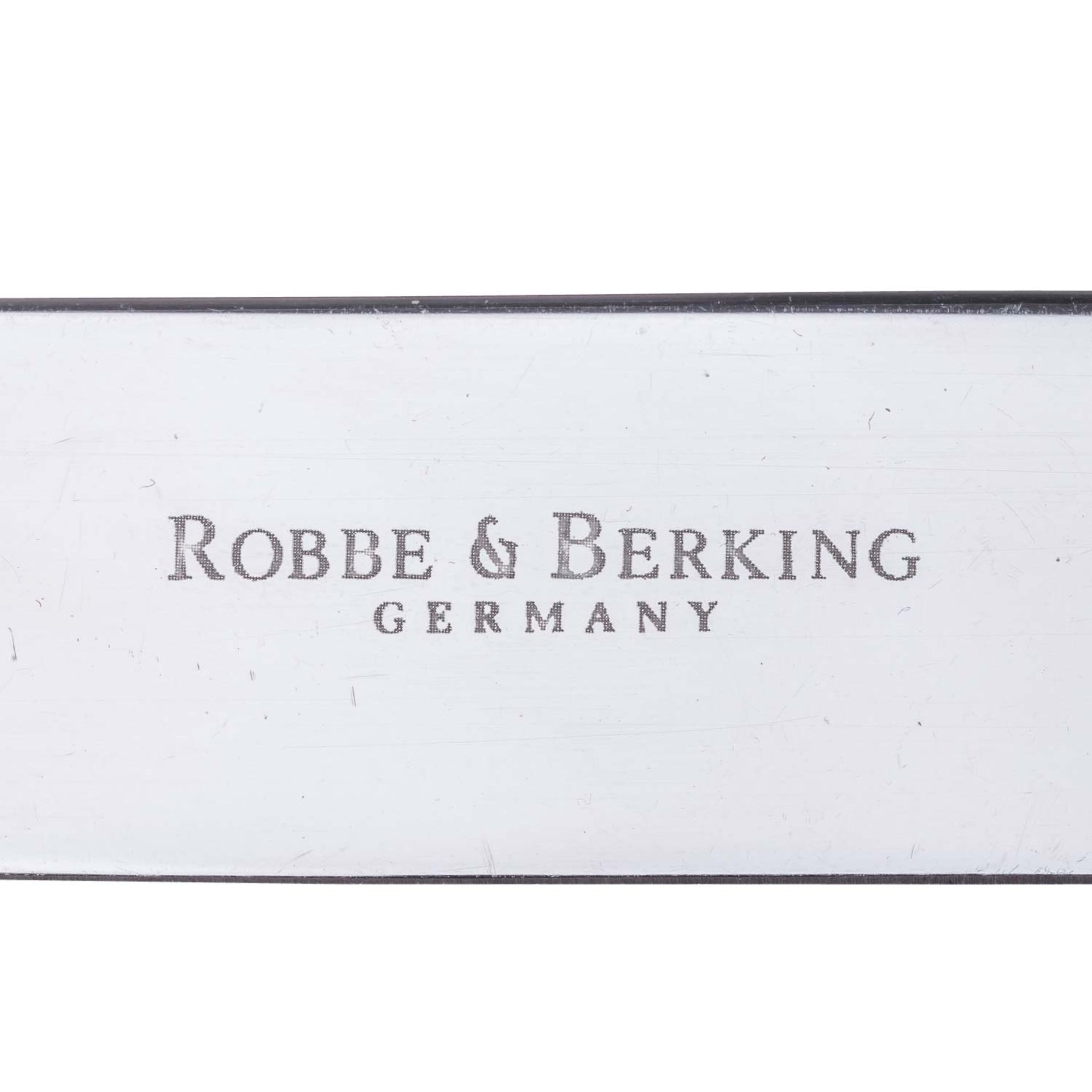 ROBBE & BERKING  Besteck-Set 'Belvedere', 925 Silber, 20. Jh., - Bild 3 aus 4