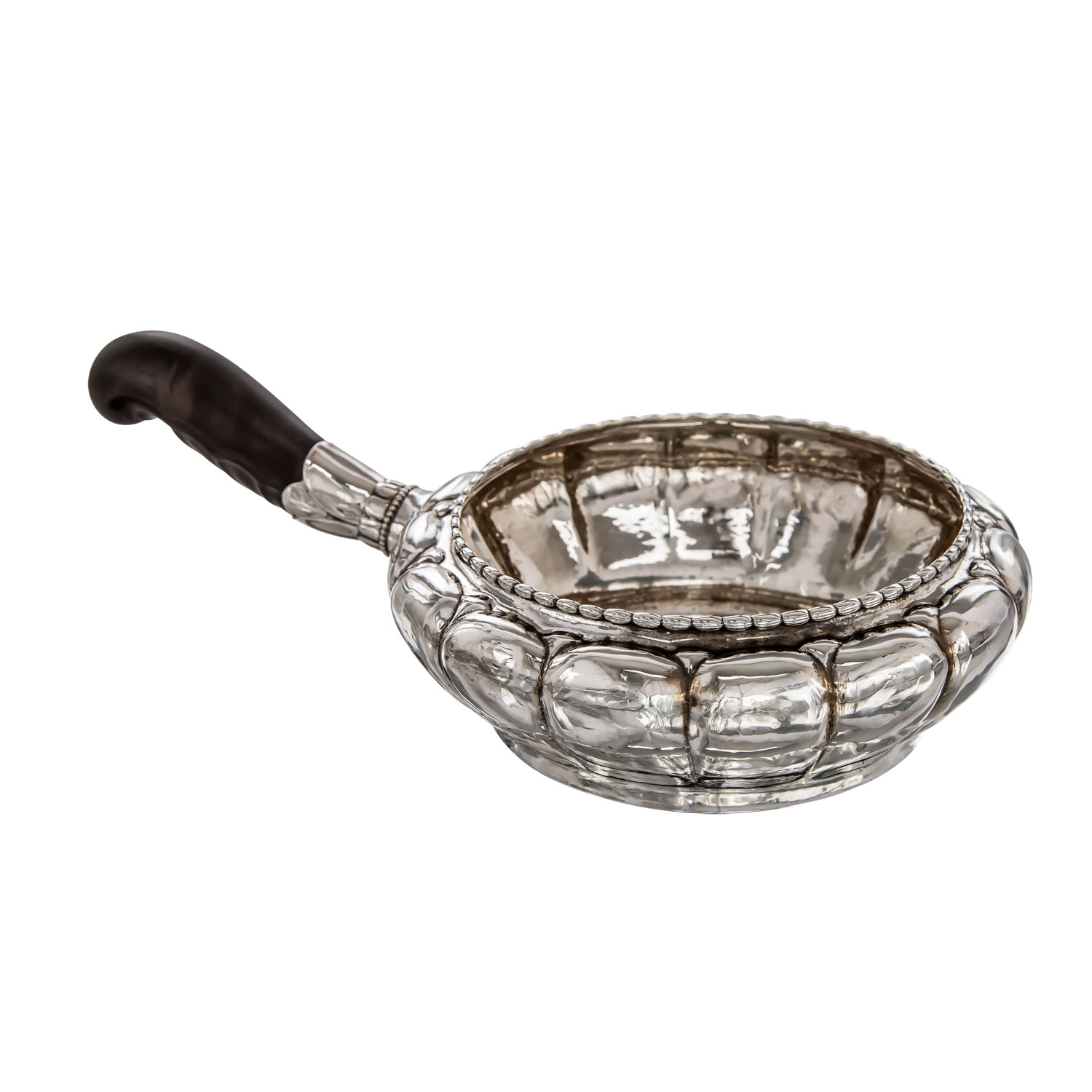 GEORG JENSEN Kasserolle mit Holzgriff, 925 Silber, 1922, - Image 3 of 6