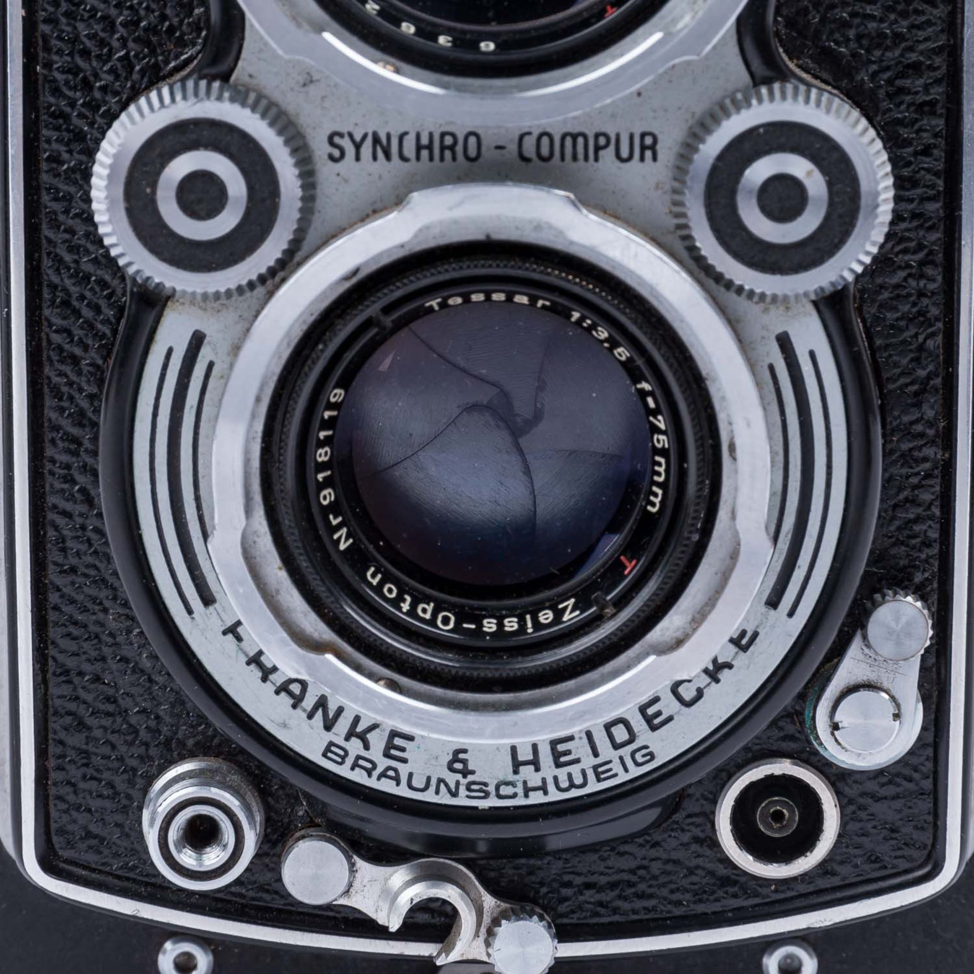 KAMERA ROLLEIFLEX 3,5 A, & „Das Rolleiflex Buch“, - Image 8 of 9