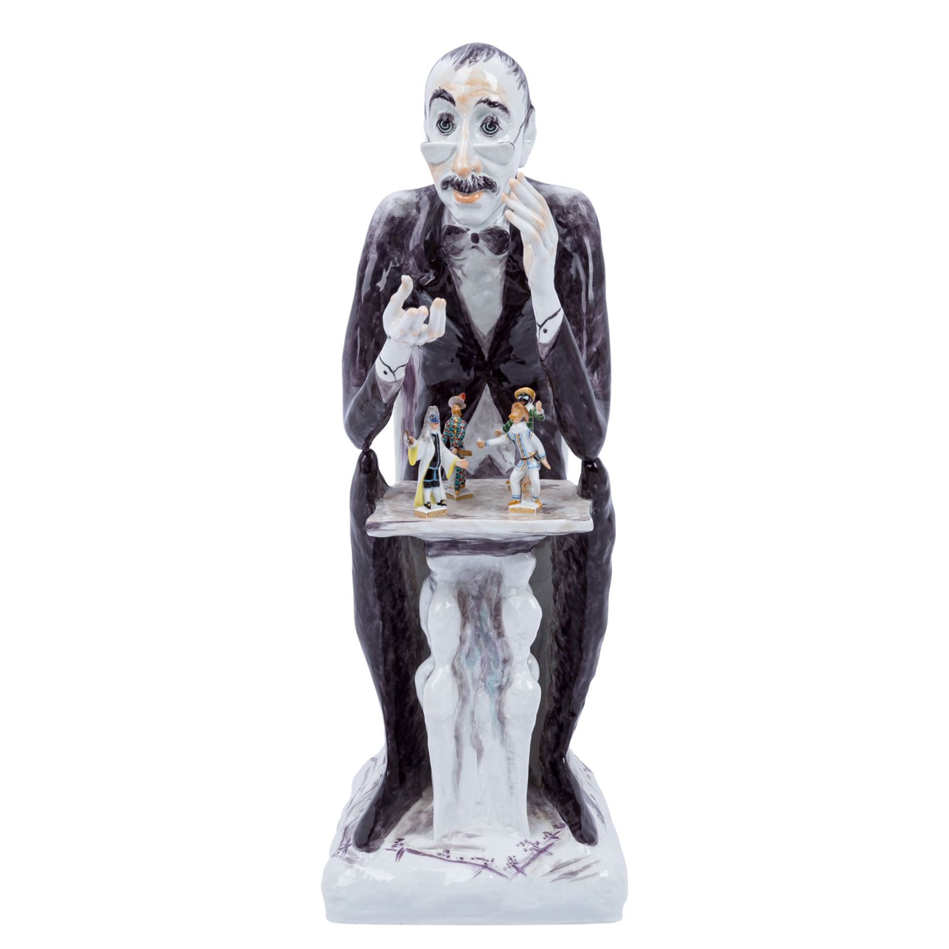 MEISSEN Figur 'Der Sammler', 1990er Jahre, - Bild 2 aus 10