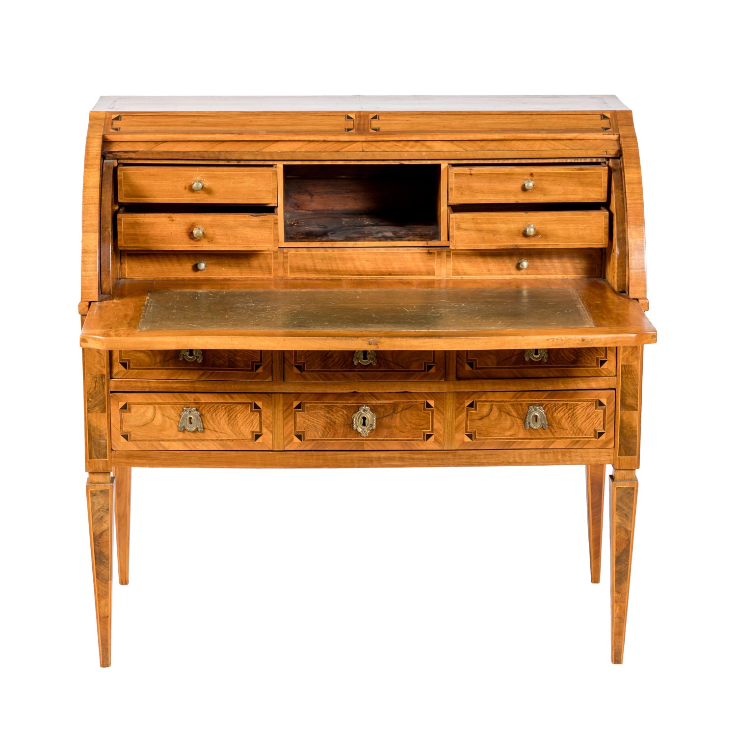 KLEINES LOUIS XVI-ZYLINDERBUREAU - Image 3 of 8