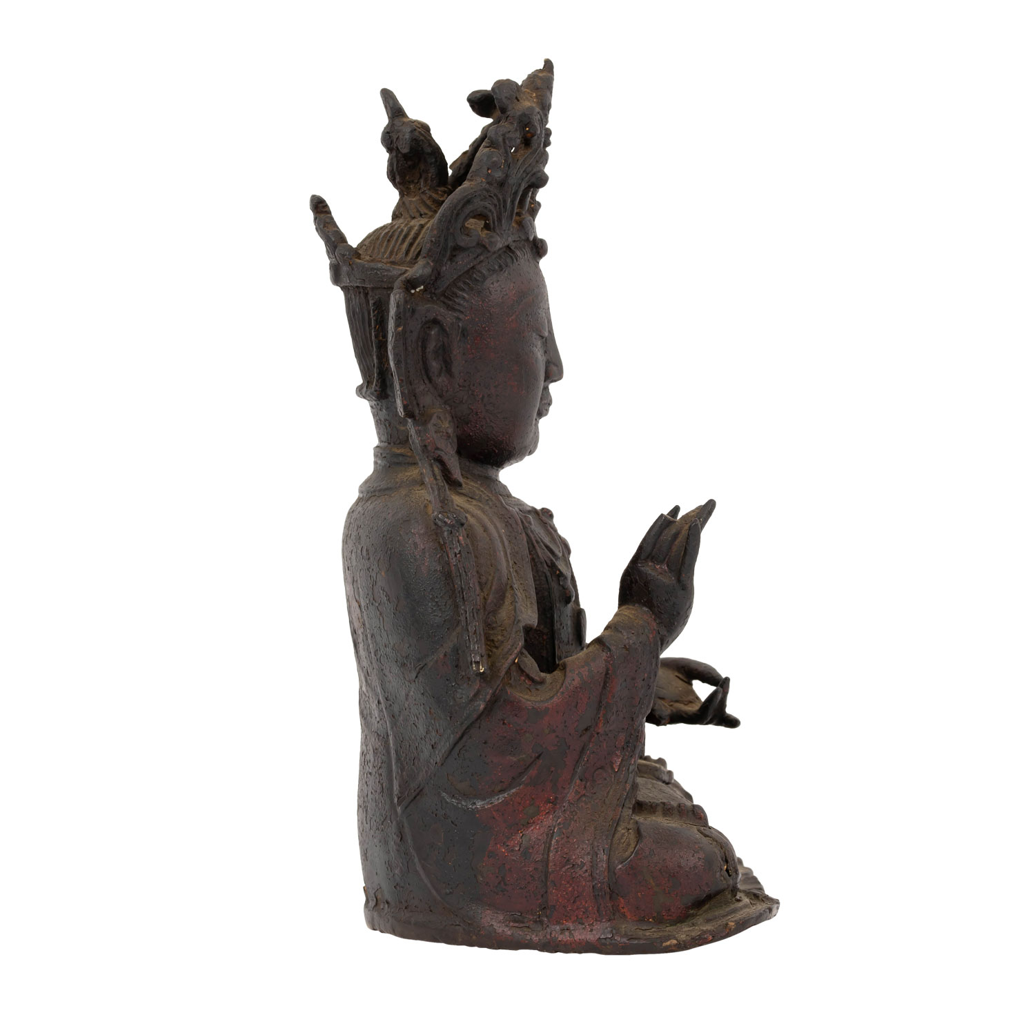 Bronze des Guanyin. CHINA. Qing-Dynastie (1644-1912). - Image 5 of 8