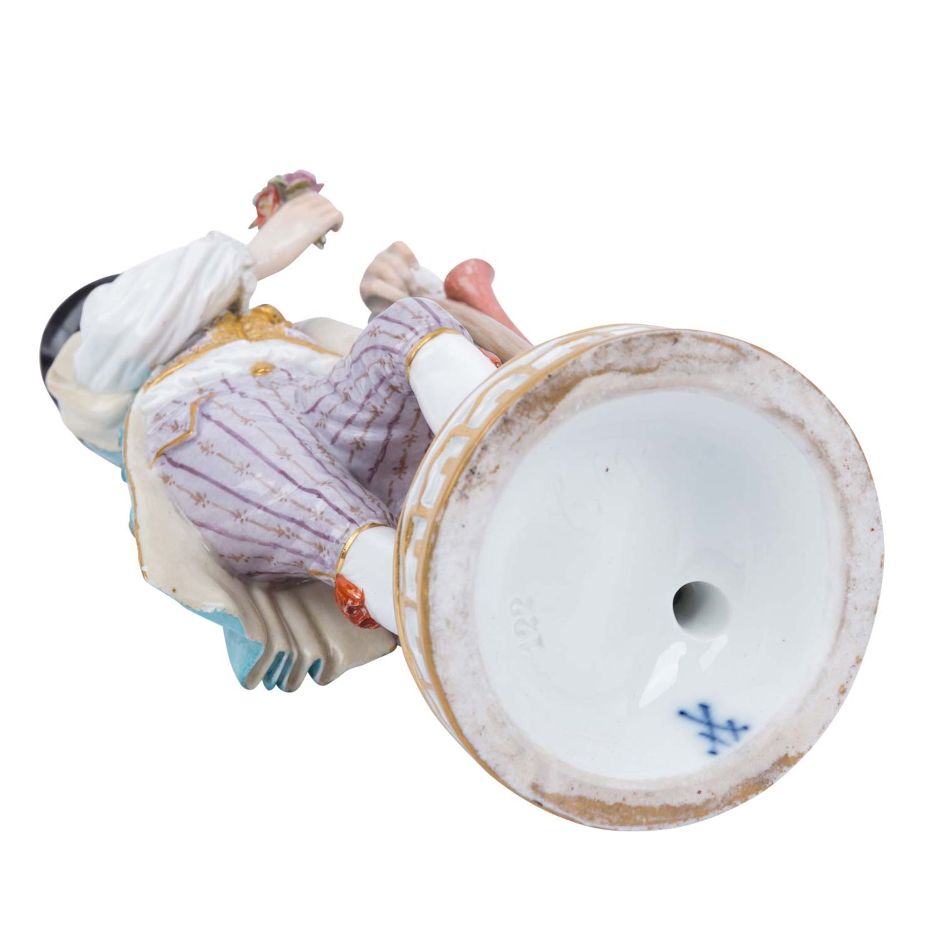 MEISSEN Gärtnerfigur, 1. Wahl, 2. Hälfte 19. Jh. - Image 6 of 7