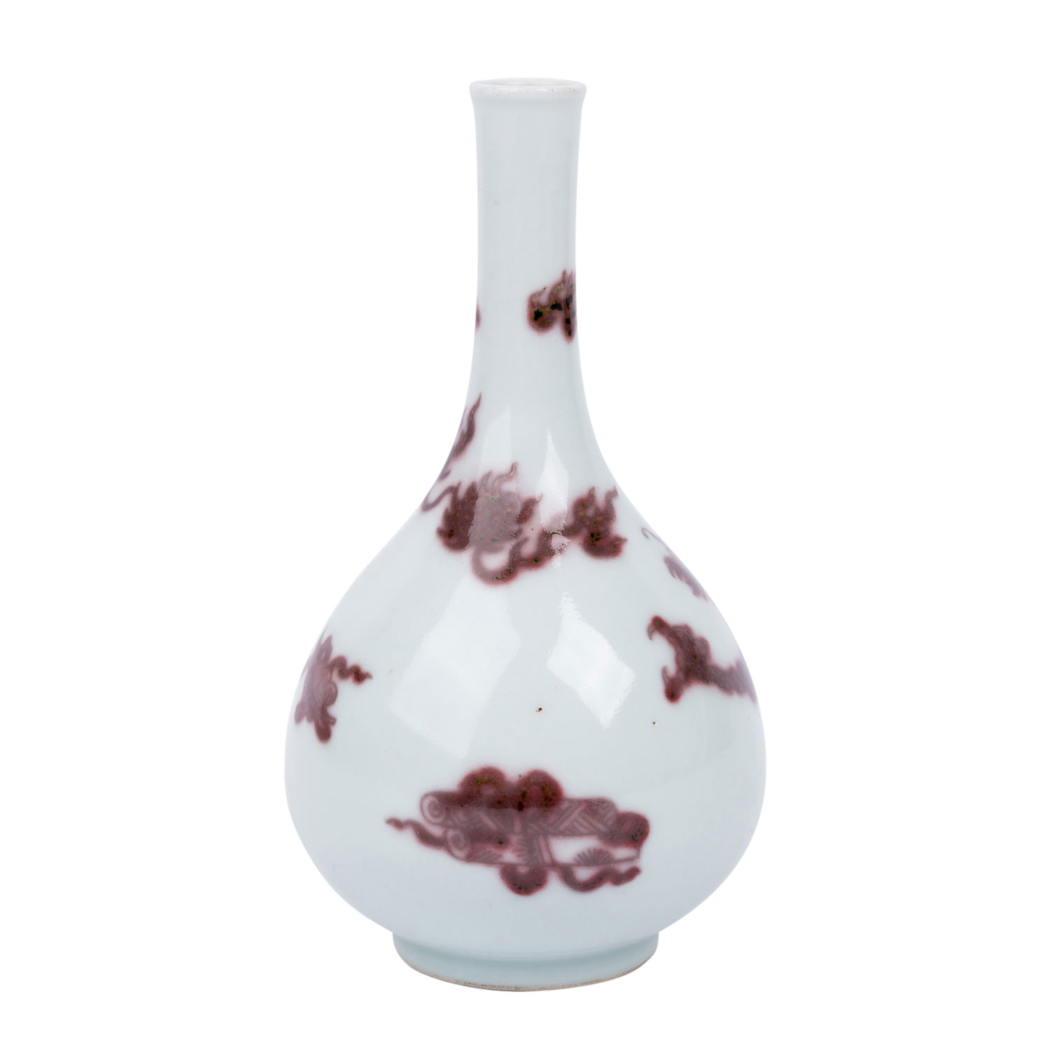 Kleine Vase aus Porzellan. CHINA, Republikzeit.. - Image 3 of 6